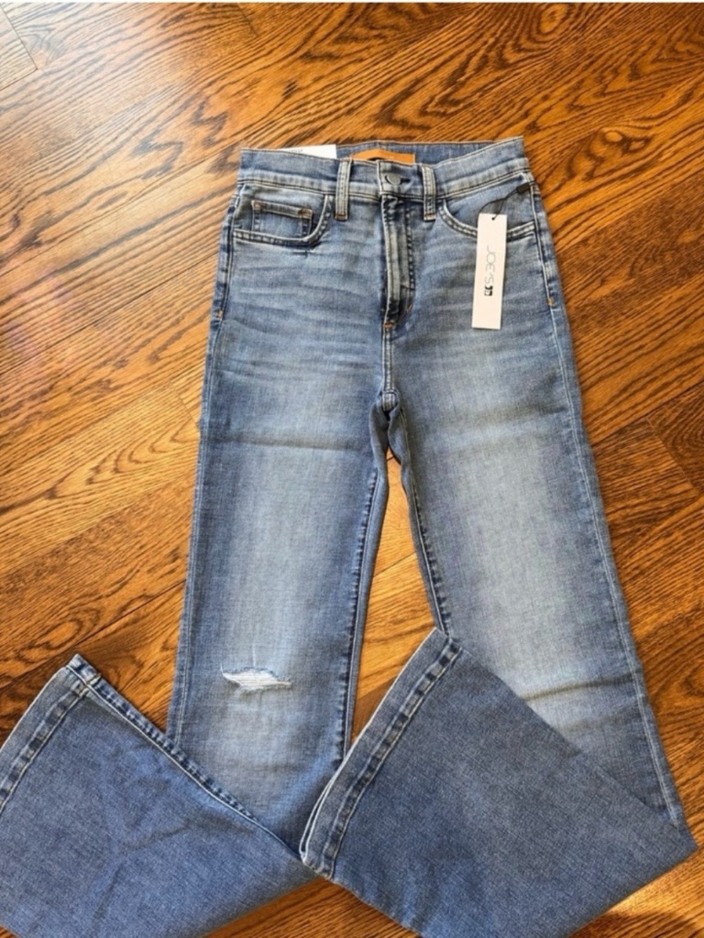 Joe's Jeans Light Blue High Rise Flare           The Molly